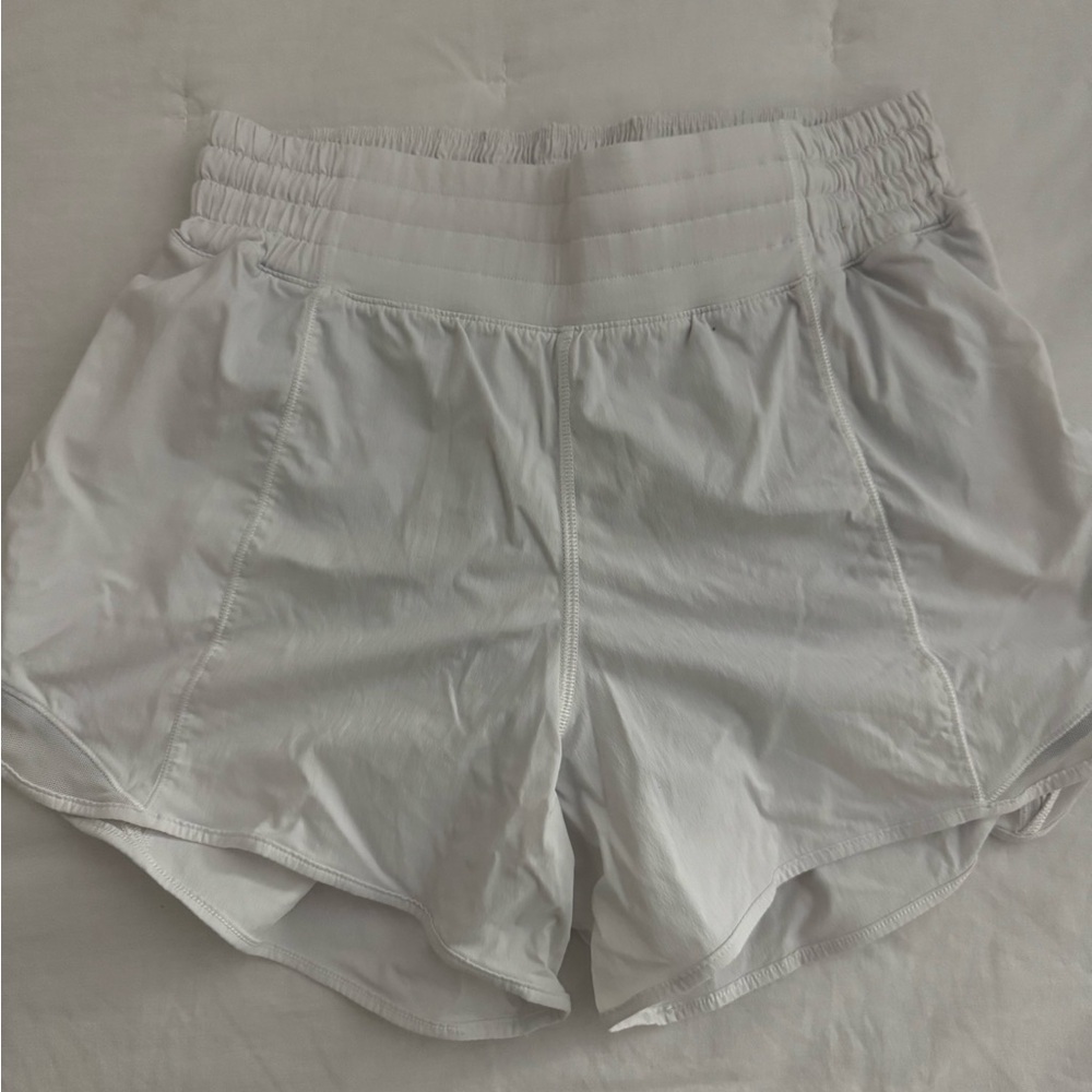 Lululemon Women's White Athletic Shorts